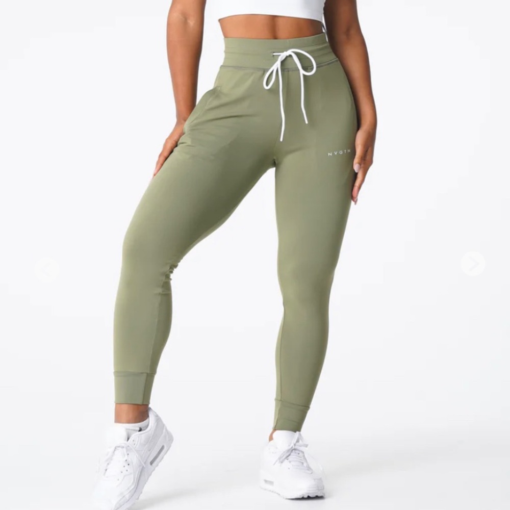 NVGTN olive joggers